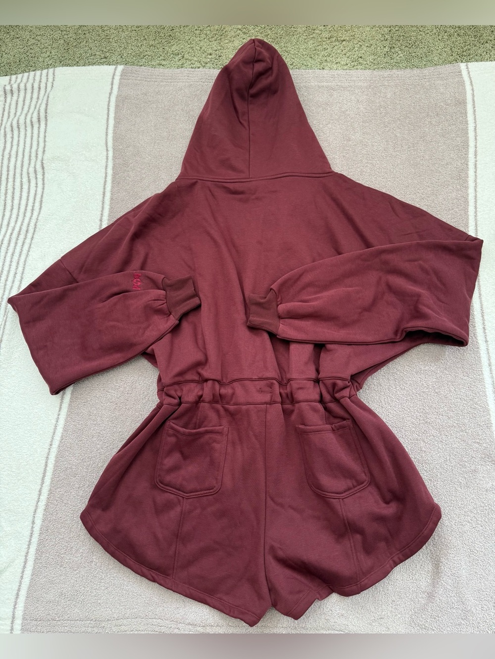 POPFLEX - Cloud Romper - Red Wine - Picture 2 of 10